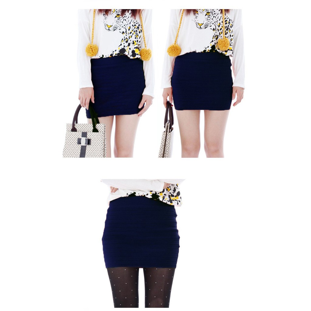 Chân váy bút chì chất len mỏng co dãn 4 chiều rất dễ chịu khi mặc 💖 | BigBuy360 - bigbuy360.vn