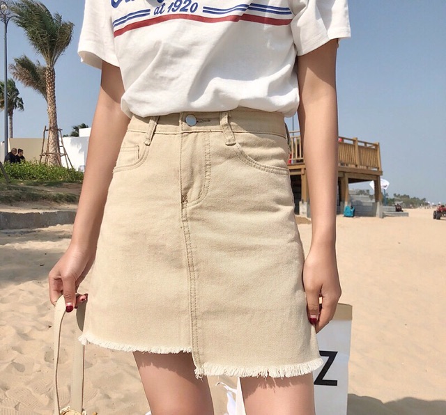 Chân Váy Jean [ Hàng Có Sẵn ] | BigBuy360 - bigbuy360.vn