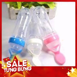 Bình thìa silicon bón sữa và ăn dặm cho bé chất lượng tốt