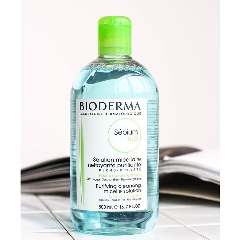 Tẩy trang Bioderma cho da hỗn hợp và da nhạy cảm