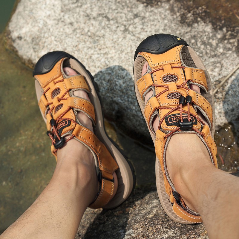 Giày sandal chống thấm nước thời trang thường ngày size 38~45 yards
