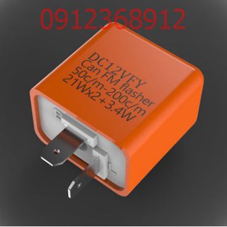 Cục chớp, cục nháy điện tử loại có đèn led flasher dành cho đèn xi nhan xe máy