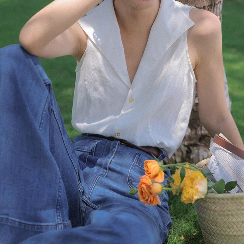 Áo voan cộc tay thời trang mùa hè thoải mái dành cho nữ