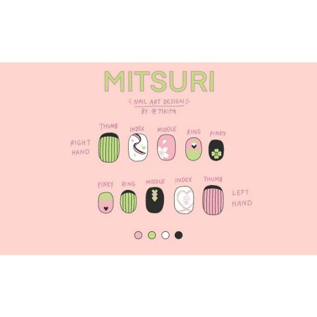 Nailbox thiết kế giá sinh viên vẽ dễ thương