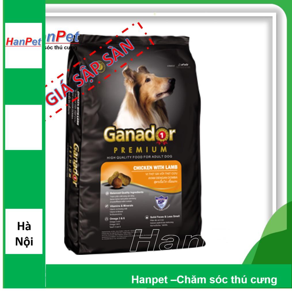 Ganador gói 1,5kg thức ăn cho chó trưởng thành (hanpet 210) thức ăn chó dạng hạt khô