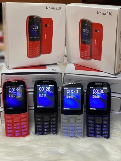 NOKIA 210 thiết kế nhỏ gọn - Tinh tế từng góc canh ( có 4 màu ) | BigBuy360 - bigbuy360.vn