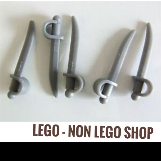 Phụ kiện gươm cướp biển - xám nhạt