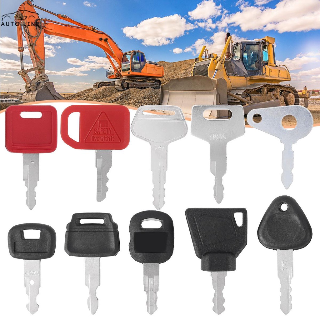 Bộ Chìa Khóa Đánh Lửa 10 Phím Cho Máy Xúc SHOPCYC3703