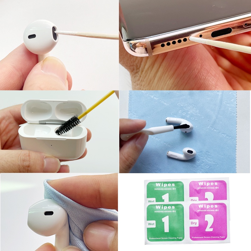Cọ vệ sinh tai nghe điện thoại/ bàn phím bluetooth