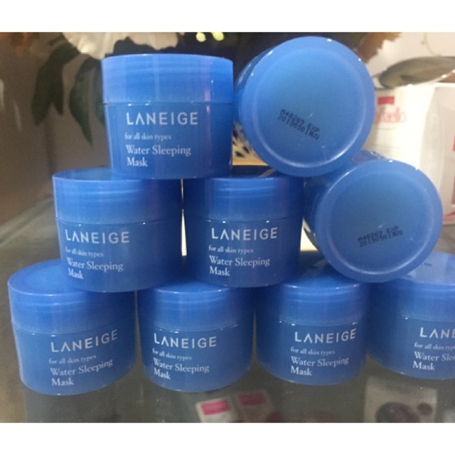 Mặt nạ ngủ cho MẶT vỏ XANH / TÍM Laneige mini Hàn Quốc chính hãng