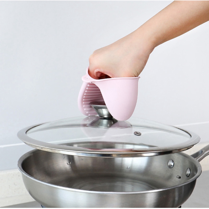 Găng tay cách nhiệt làm từ silicone chống trượt