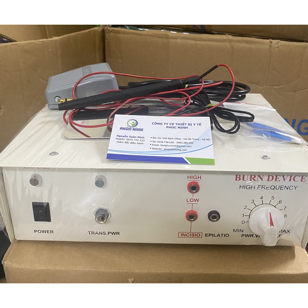 Máy đốt, máy plasma cao tần đơn cực LSBL hàng cao cấp