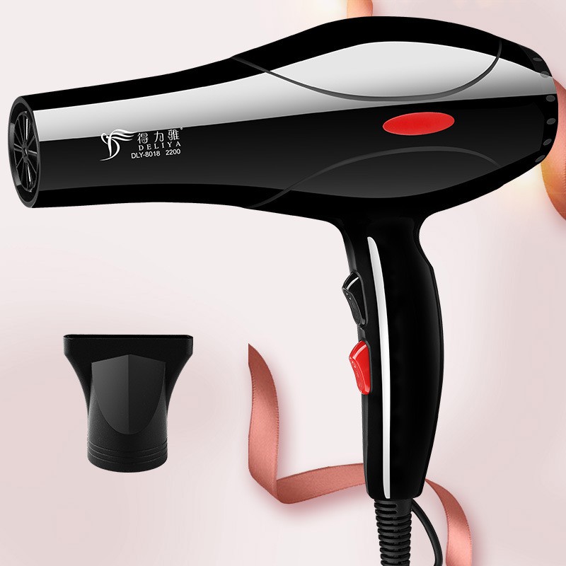 Máy Sấy Tóc Tạo Kiểu Deliya Công Suất Lớn 2200W Tặng Kèm 5 Phụ Kiện CẦM TAY CAO CẤP