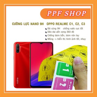 Kính cường lực dẻo nano Oppo Realme C1, C2, C3