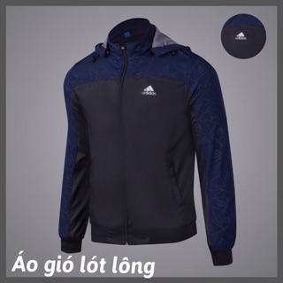 Áo gió nam lót lông