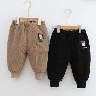 Quần jogger nhung cho bé