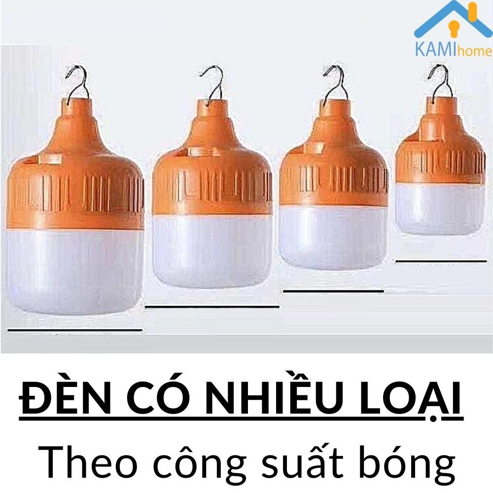 Bóng đèn Led Bulb sạc tích điện cổng USB 40/60/100W Kamivietnam 37001