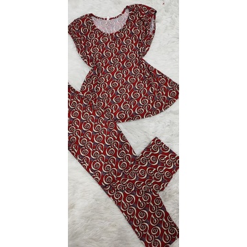 Bộ tay ngắn quần dài thun gân tầm ý