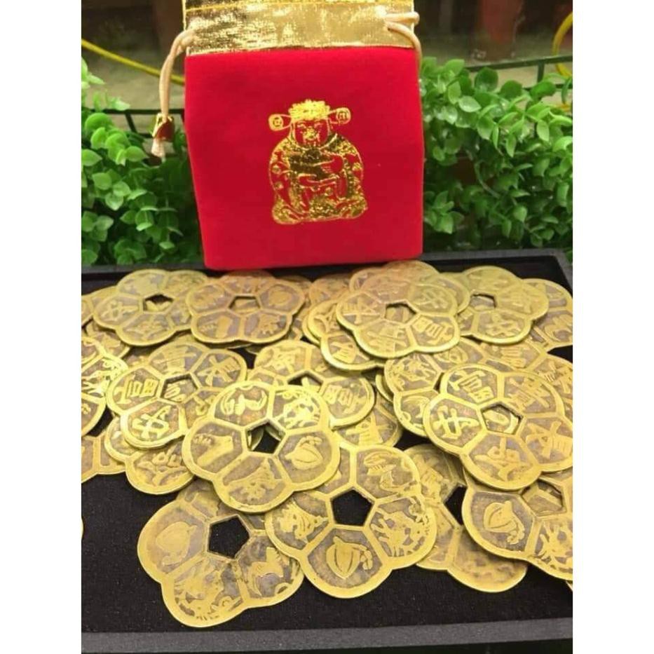[KÈM QUÀ TẶNG]  Hoa mai kim tiền bằng đồng. Tặng Túi Đỏ May Mắn - MS43 Store | BigBuy360 - bigbuy360.vn
