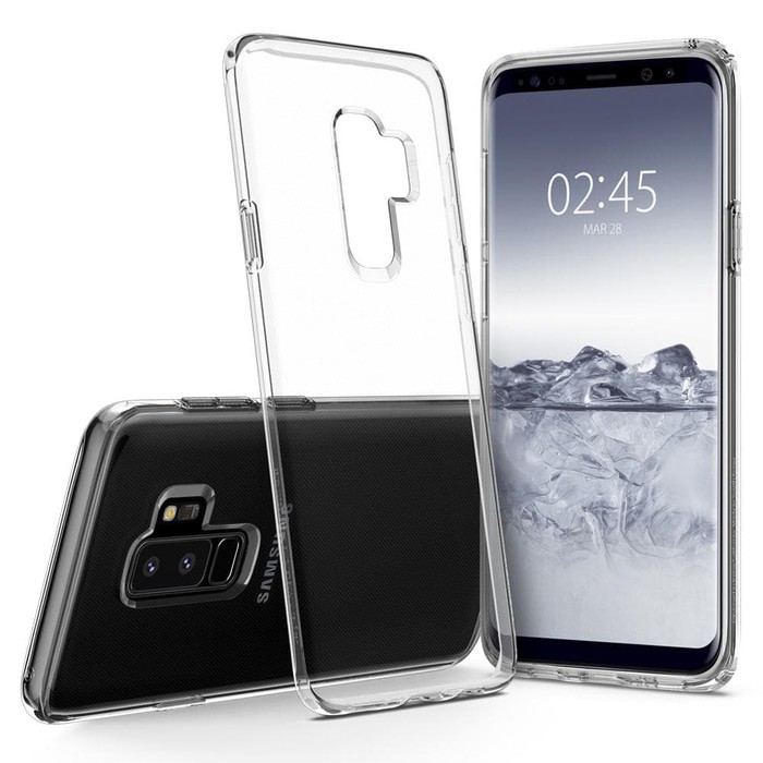 Spigen Ốp Lưng Màu Trơn Đơn Giản Cho Samsung Galaxy S9 + Plus