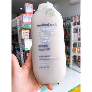 Sữa tắm Method body Úc 532ml