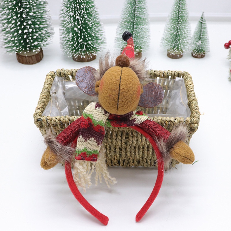 Băng Đô Cài Tóc Phong Cách Giáng Sinh Thời Trang