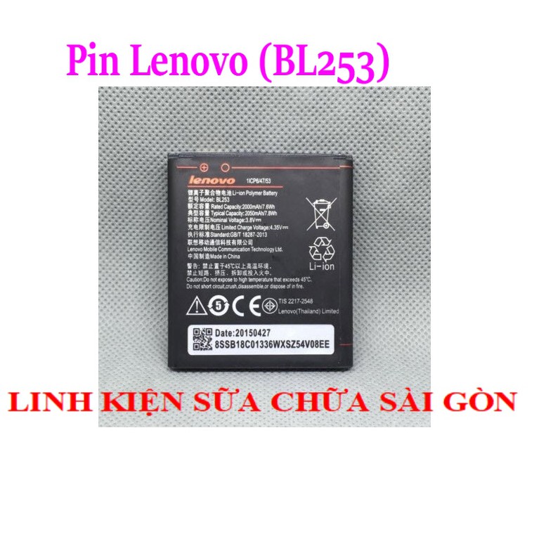 pin Lenovo  (BL253)