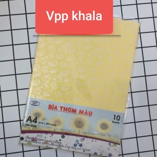 Giấy bìa thơm A4 ( 1 xấp 250 tờ)
