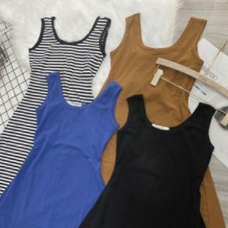 Váy sát nách nữ dáng dài