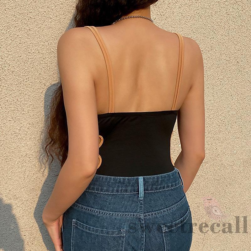 Bodysuit Sát Nách Hở Lưng Thời Trang Mùa Hè Cho Nữ | BigBuy360 - bigbuy360.vn