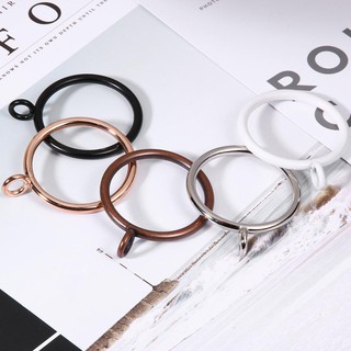 Set 10 vòng treo màn cửa bằng kim loại kích thước 384mm tiện dụng