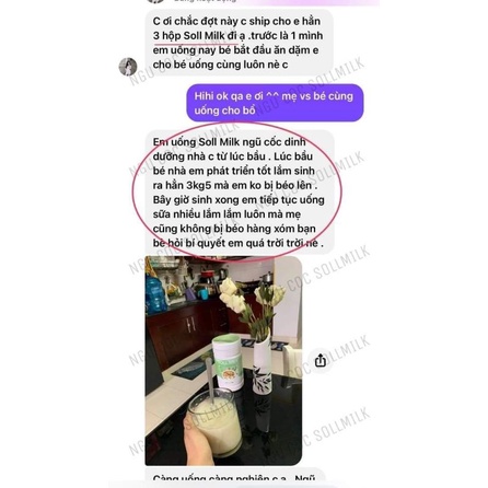 Sữa ngũ cốc dinh dưỡng Soll Milk 500g