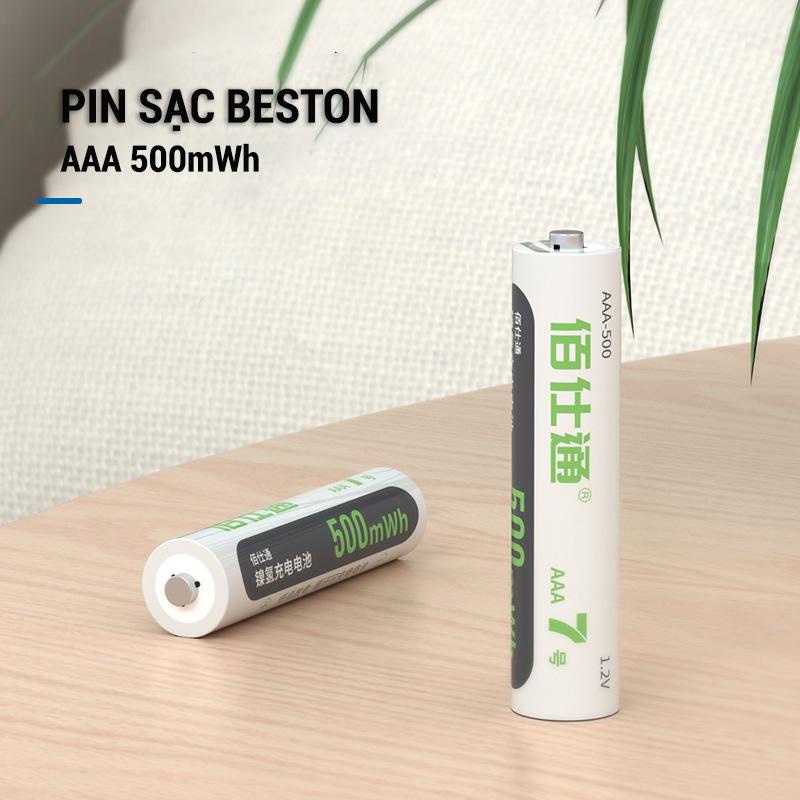Bộ Sạc Pin BESTON C8023B 8  Khe Cho Pin Ni-MH AA /AAA 1.2V có thể sạc hỗn hợp từ 1-8 pin ( hàng chính hãng)