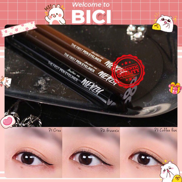 Kẻ Mắt Nước Merzy The First Pen Eyeliner