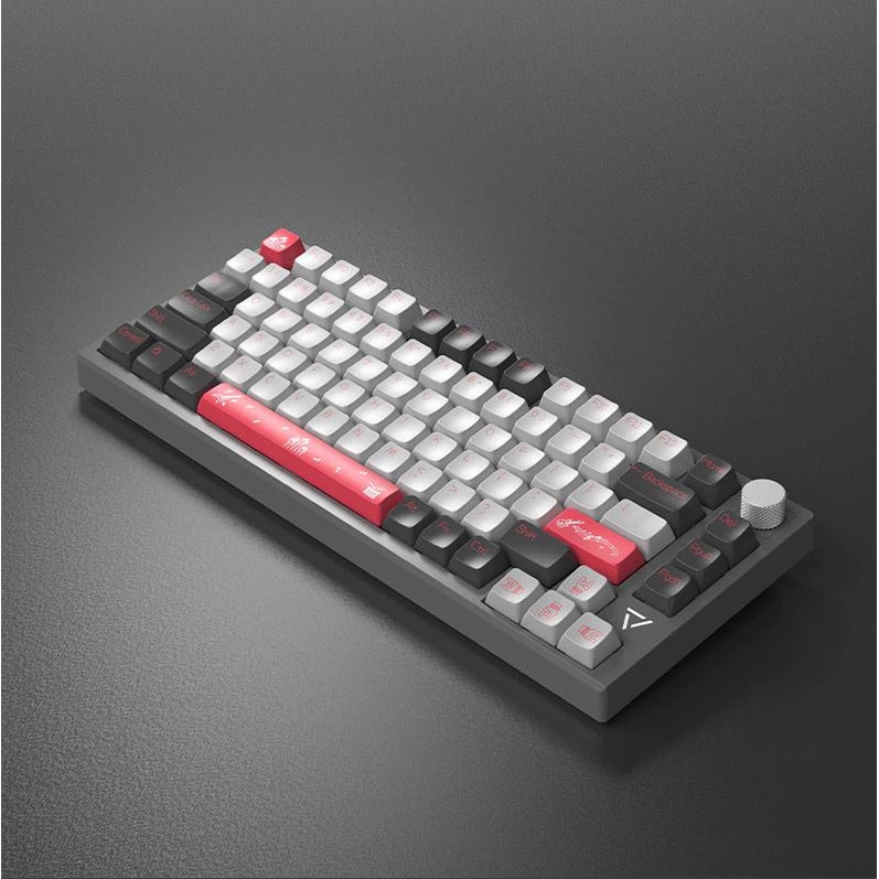Bàn Phím Cơ không dây AJAZZ AK816 layout 81 Phím, 3 Chế Độ kết nối, Hotswap, Led RGB