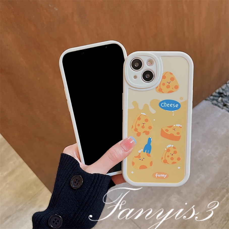 Ốp Điện Thoại Silicon Mềm Họa Tiết Phô Mai Dễ Thương Cho iPhone 13 12 11 Pro Max X XR Xs Max 8 7 Plus SE 2020