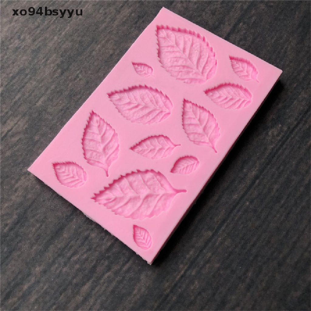 Khuôn Silicone Làm Bánh Hình Chiếc Lá Chuyên Dụng Cho Trang Trí Xo94Bsyu