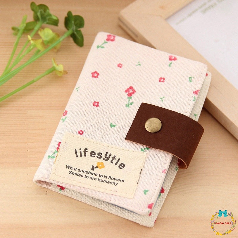 Ví họa tiết hoa nhí dễ thương dành cho nữ