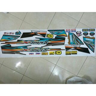 Tem xe sirius + 1 sét tem logo