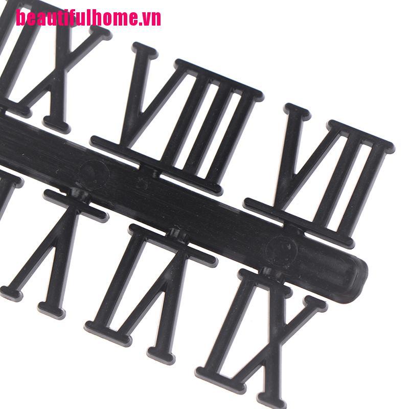 Bộ chữ số đồng hồ kỹ thuật số la mã thay thế
