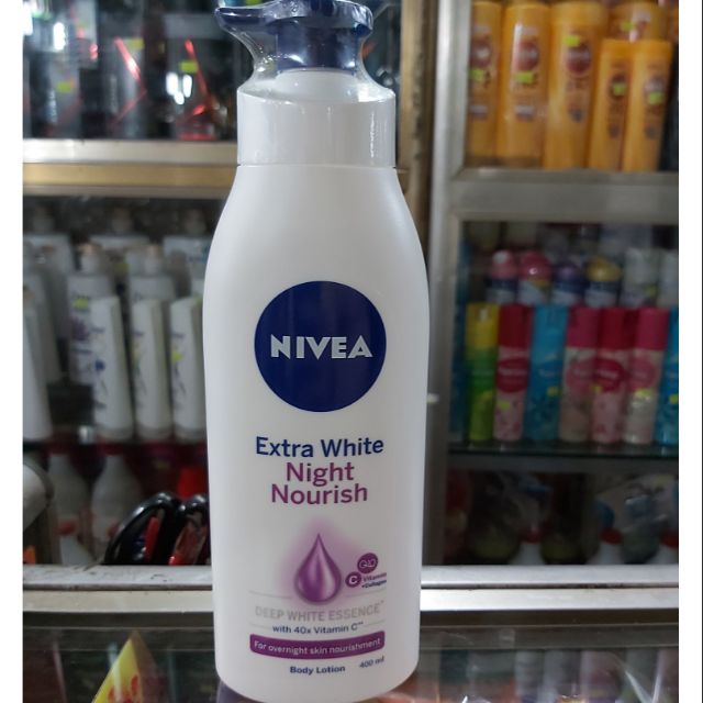 Sữa dưỡng thể trắng da Nivea ban đêm 400ml