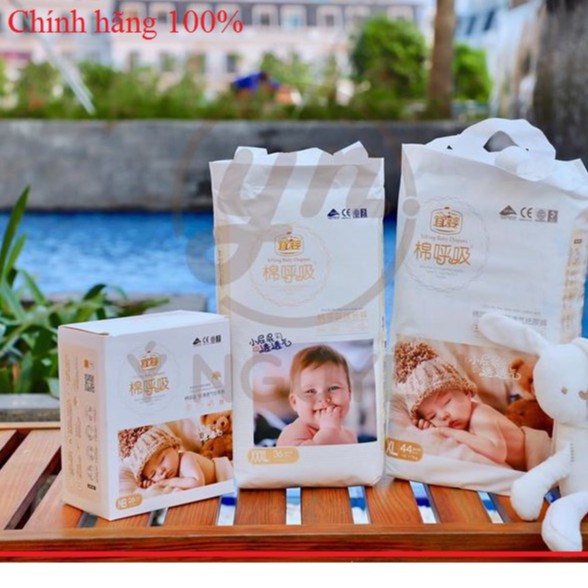 [Tặng quà] Bỉm quần/dán Yiying hơi thở bông nội địa trung xuất châu âu đủ size S72/M60/L52/XL44/XXL40/XXXL36