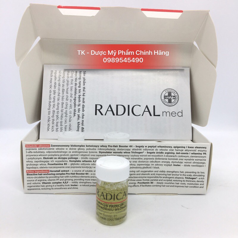 ✅[CHÍNH HÃNG] RADICAL MED ANTI HAIR LOSS FOR WOMAN-Tinh chất giúp ngừa rụng tóc nữ