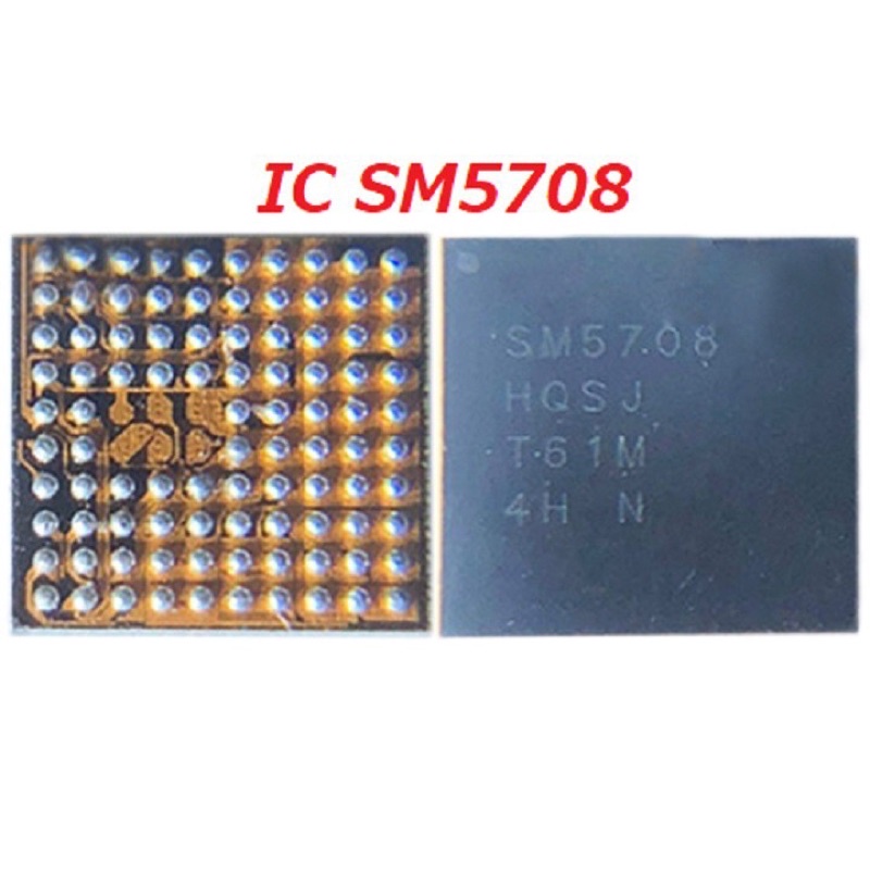 Ic sm5708 ic sạc Samsung A6 Plus A605 zin new nguyên vỉ