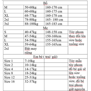 SET Đỏ May Mắn Cả Gia Đình