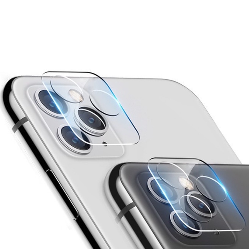 Ốp viền kính bảo vệ camera Kuzoom cụm (trong suốt) cho Iphone 12 Pro/ 12 Promax, 13 Mini/ 13/ 13 Pro/ 13 Promax