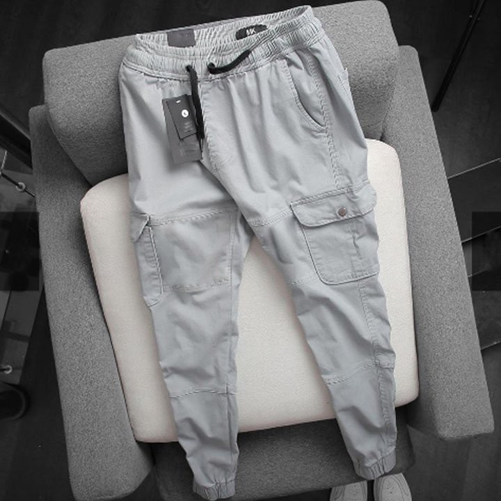Quần thể thao nam joger kaki túi hộp cao cấp QN55_Hàng Chuẩn Shop