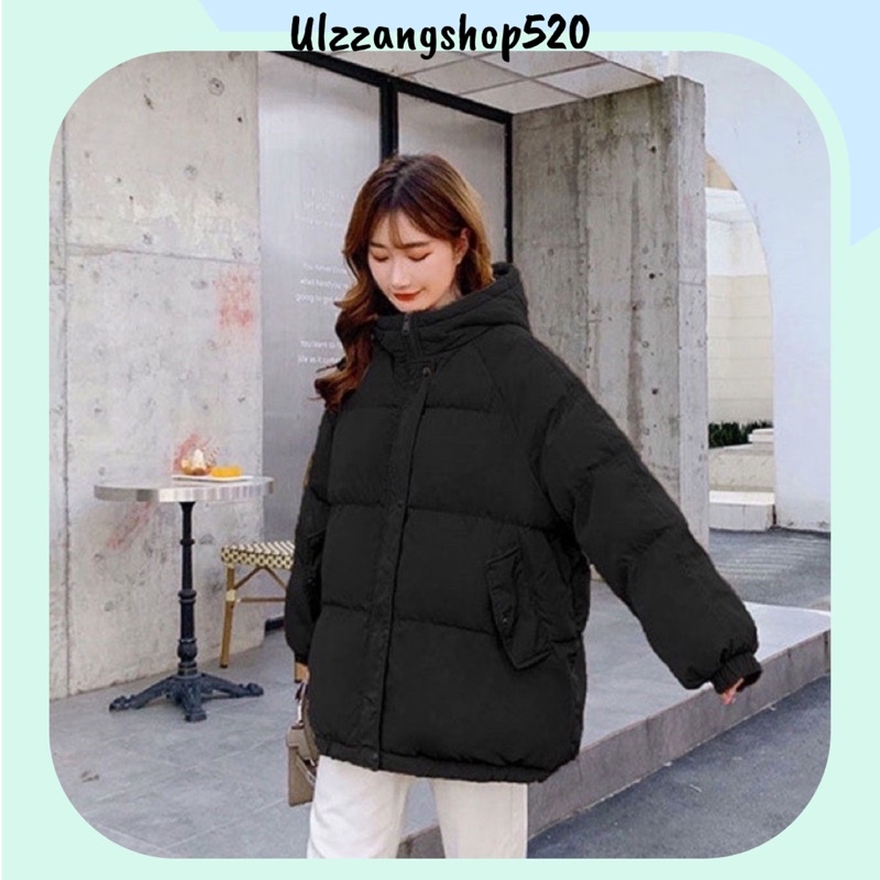 Áo Khoác Phao Béo 5 MÀU ⚡️HÀNG SIÊU SALE  ⚡️ áo khoác đại hàn cho nữ  dáng rộng Ulzaangshop520