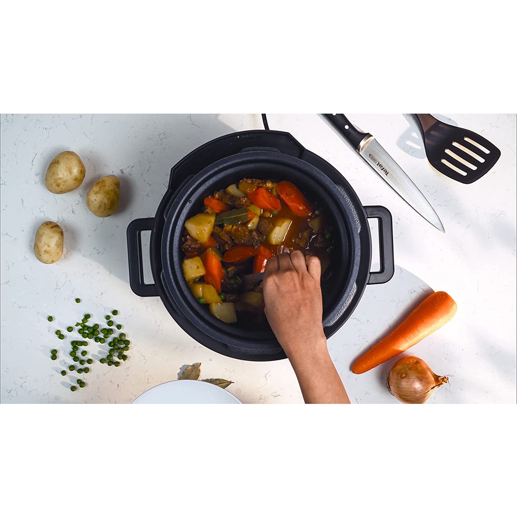 Nồi áp suất đa năng Tefal CY754830 Turbo Cuisine - 5L, 10 chương trình sẵn [Hàng Đức chính hãng]