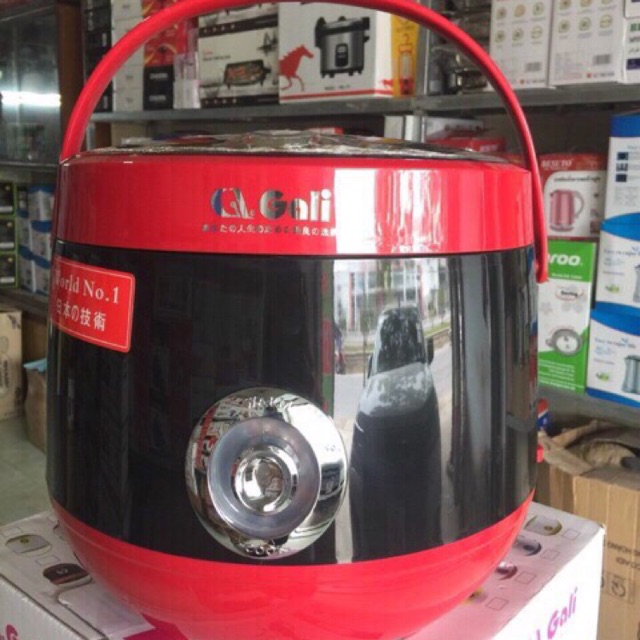 Nồi Cơm Điện Gali Quai Xách Lòng Dày 1,5L-2,2L